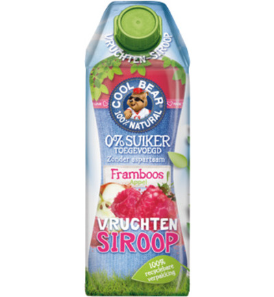 Cool Bear Siroop framboos (750 ml)