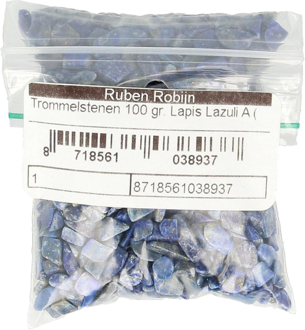 Ruben Robijn Trommelstenen lapis lazuli A maat 1 (100 gr)
