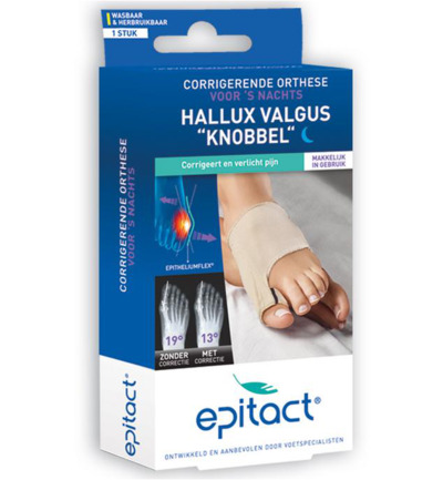 Epitact Hallux valgus nacht maat 39/41 (1 stuk)
