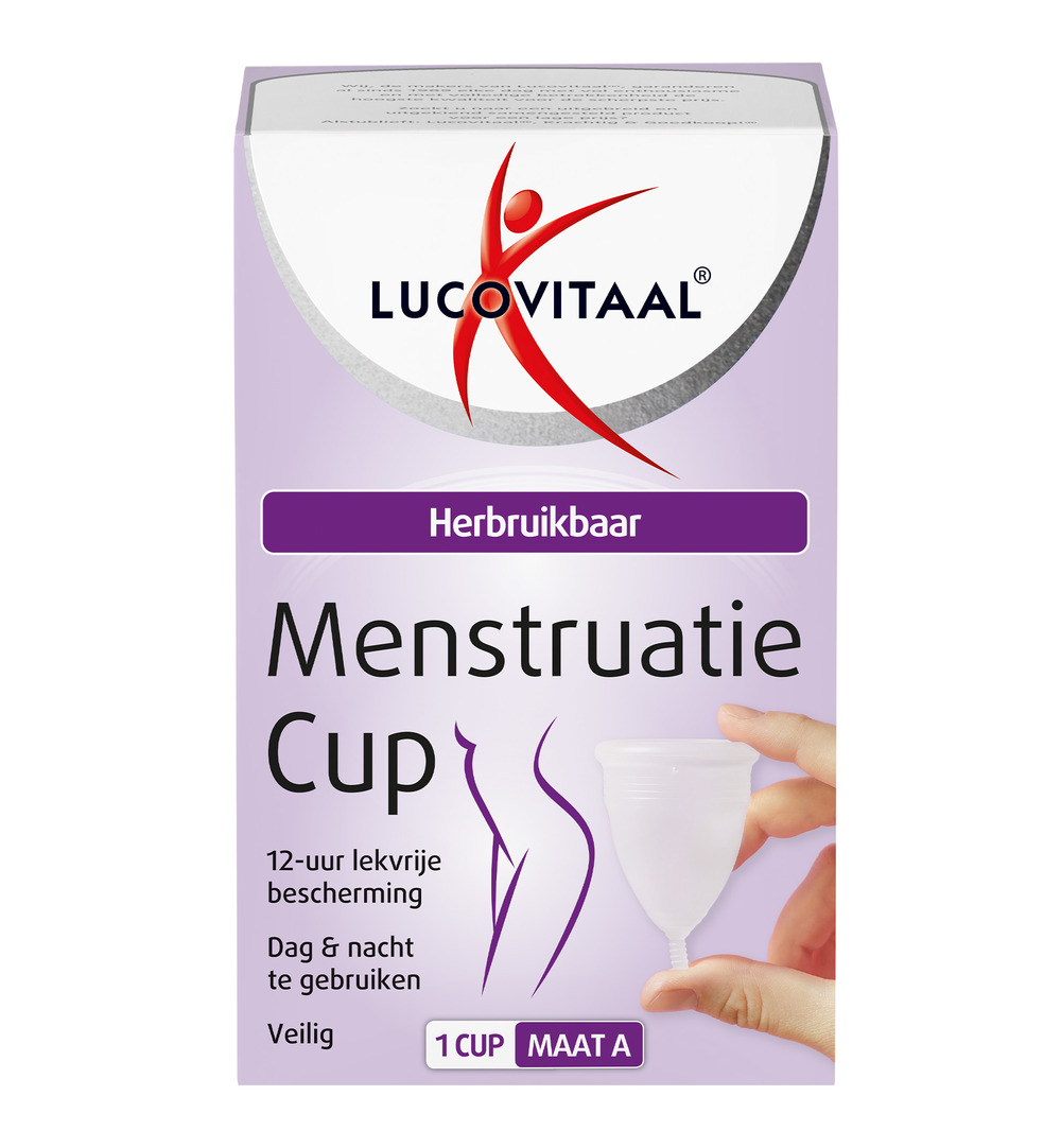 Lucovitaal Menstruatie Cup Maat A (1 stuk)