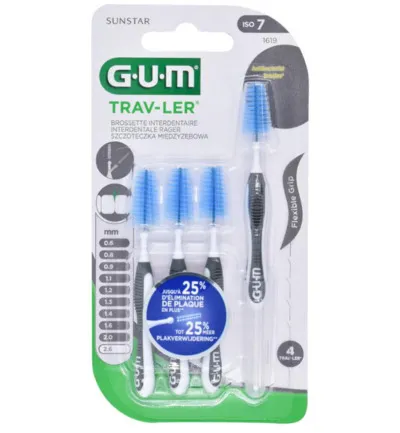Gum Trav-ler ragers 2.6mm (4 stuks)