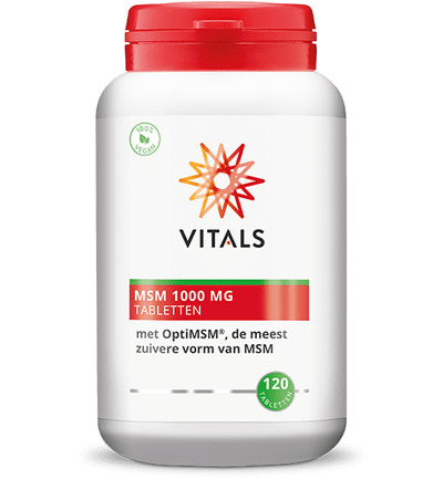 Vitals MSM zwavel 1000 mg (120 tabletten)