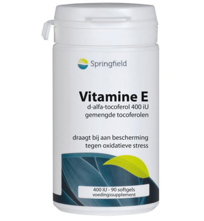 Springfield Vitamine E 400IE (90 softgels)