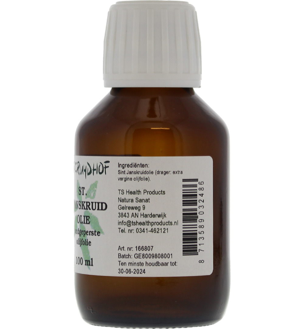 De Cruydhof Sint Janskruid olie met olijfolie (100 ml) - image 2