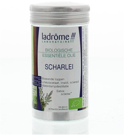 Ladrôme Scharlei olie bio (10 ml)