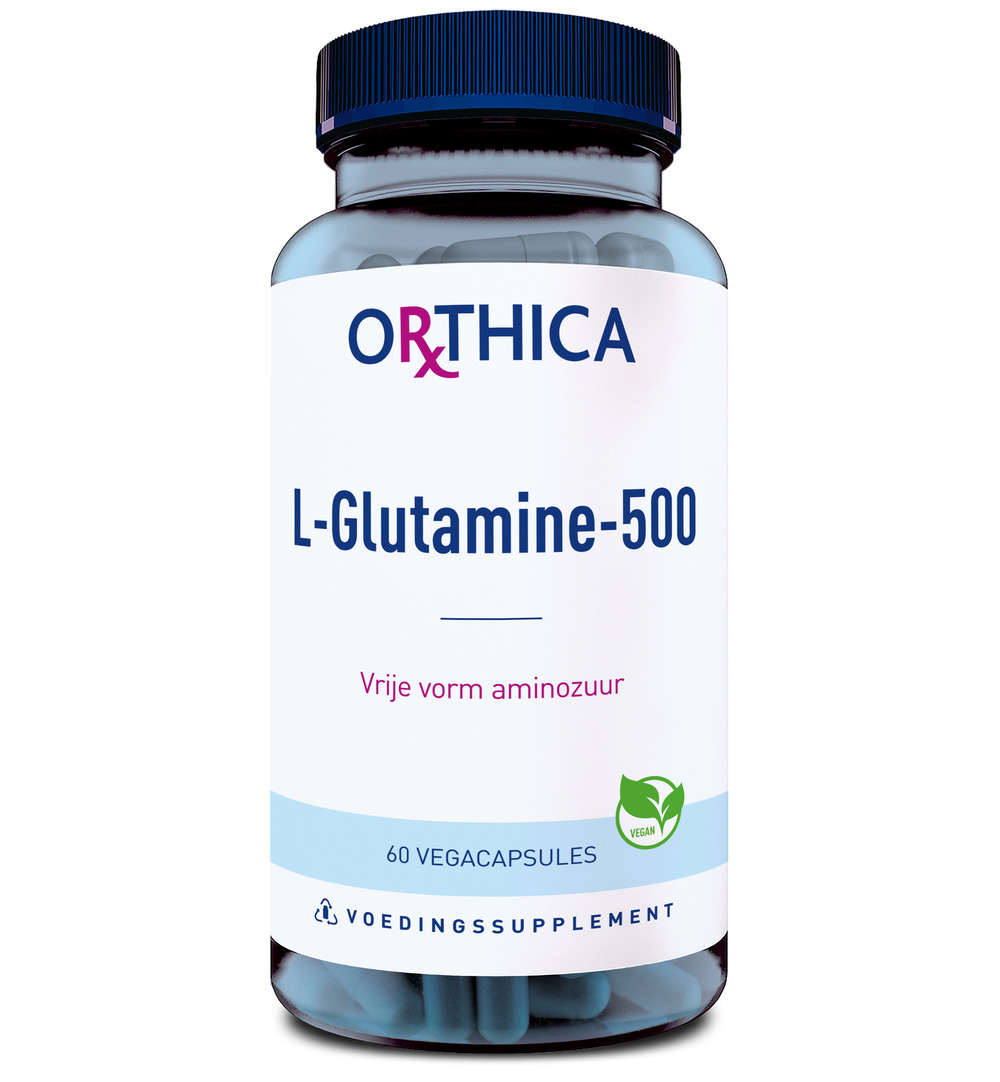 Orthica L-Glutamine 500 (60 capsules)