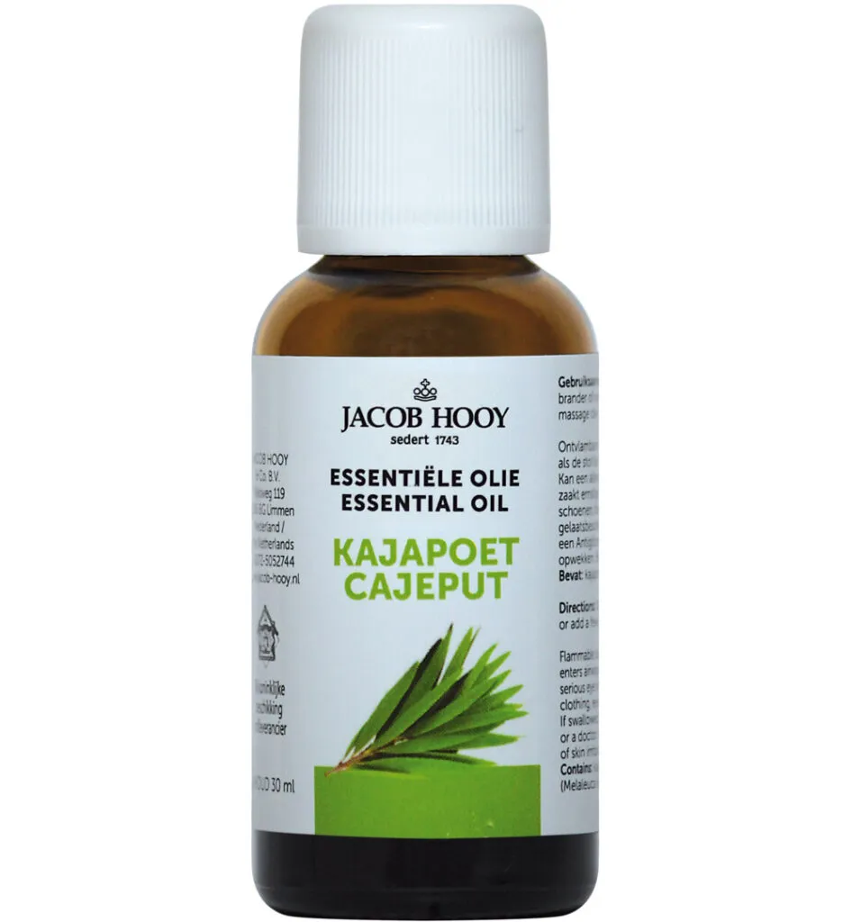 Jacob Hooy Kajapoet olie (30 ml)