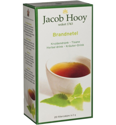 Jacob Hooy Brandnetel Theezakjes (20 stuks)