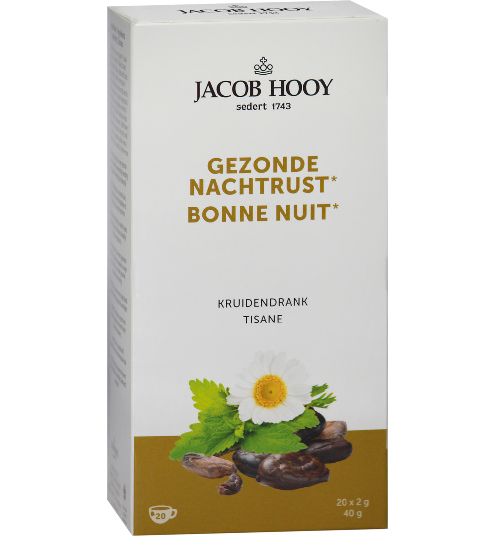 Jacob Hooy Gezonde Nachtrust Thee (20 stuks)