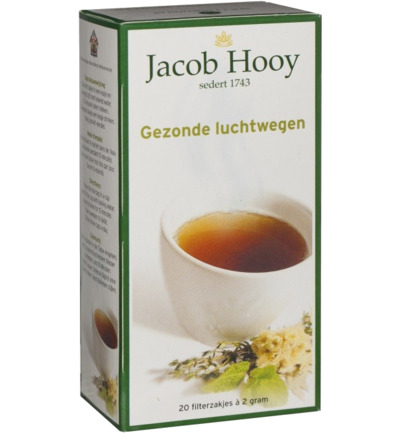 Jacob Hooy Gezonde Luchtwegen Thee (20 stuks)