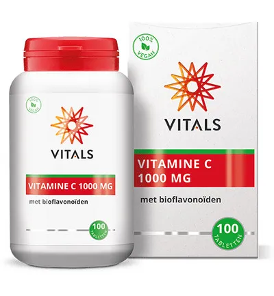Vitals Vitamine C 1000 mg (100 tabletten)