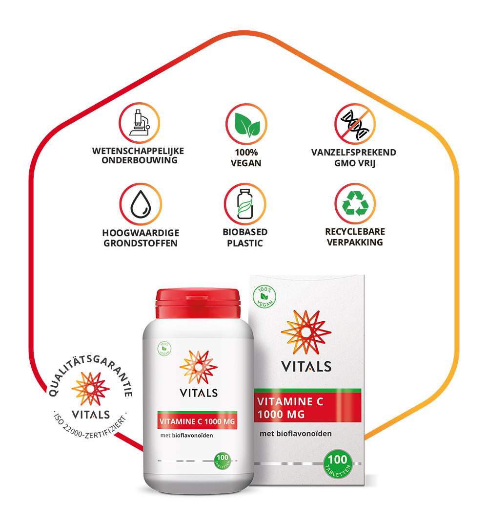 Vitals Vitamine C 1000 mg (100 tabletten) - image 4