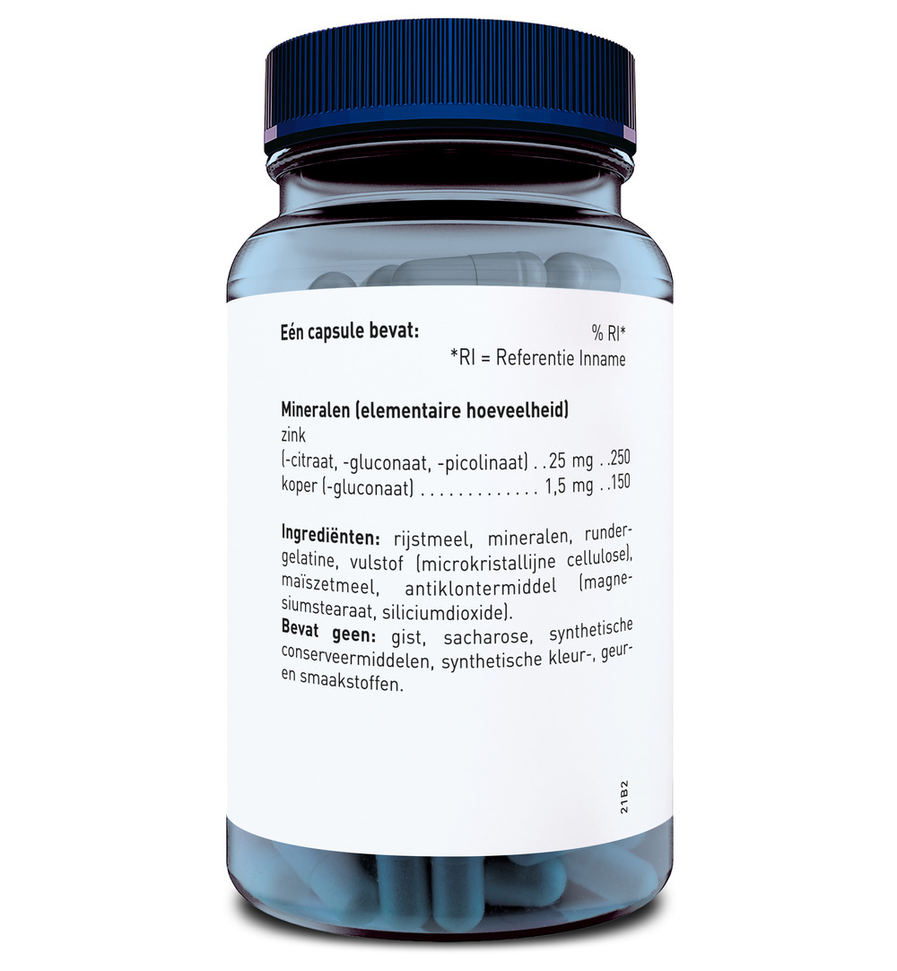 Orthica Tri zink 25 (60 capsules)