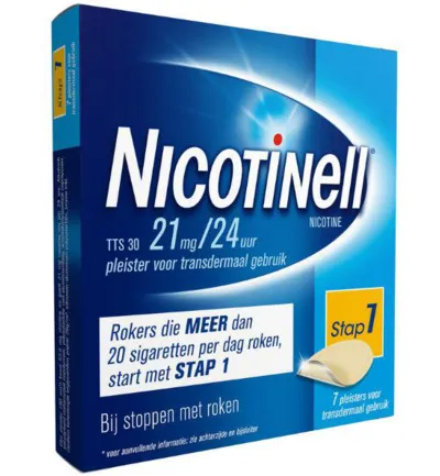 Nicotinell TTS30 21 mg (7 stuks)
