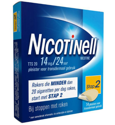 Nicotinell TTS20 14 mg (14 stuks)