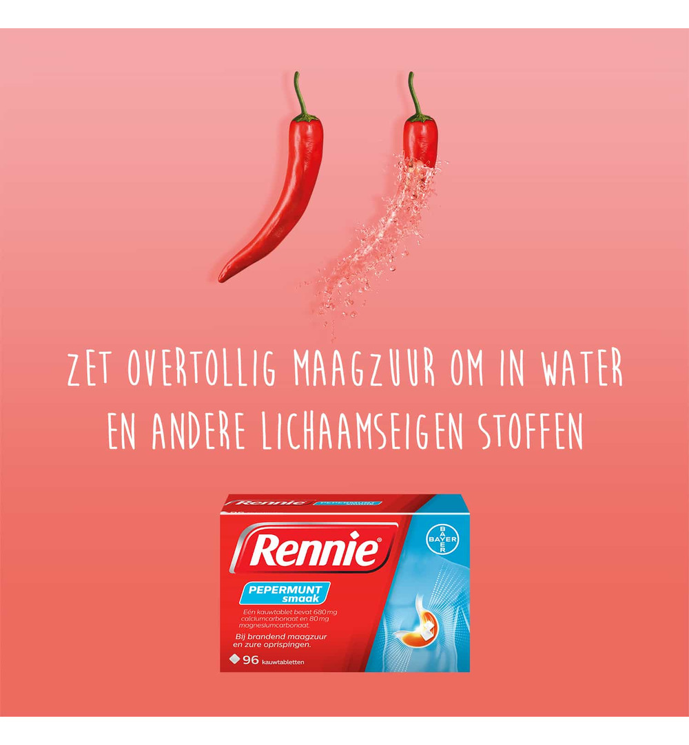 Rennie Pepermunt (96 kauwtabletten) - image 6