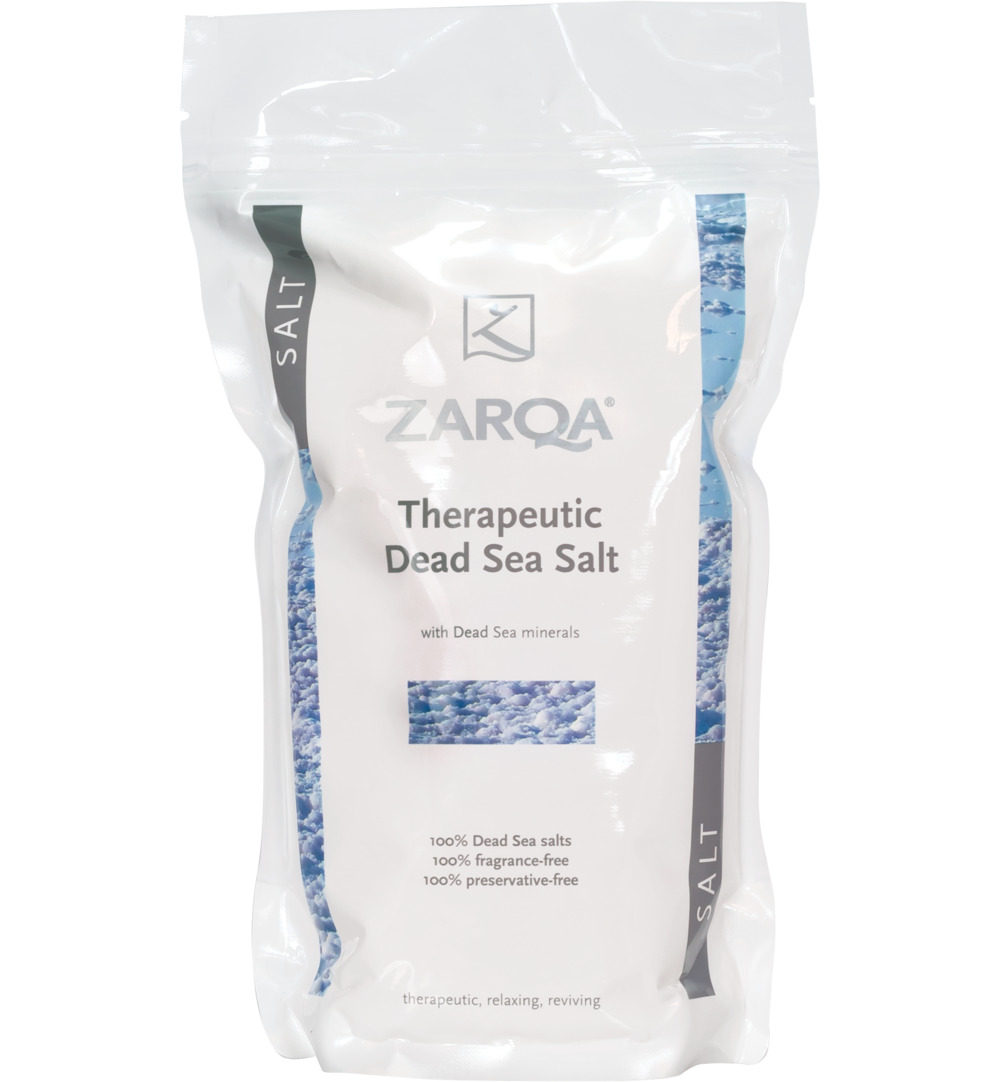 Zarqa 100% Pure Dead Sea Salt Zak (1000 gr)