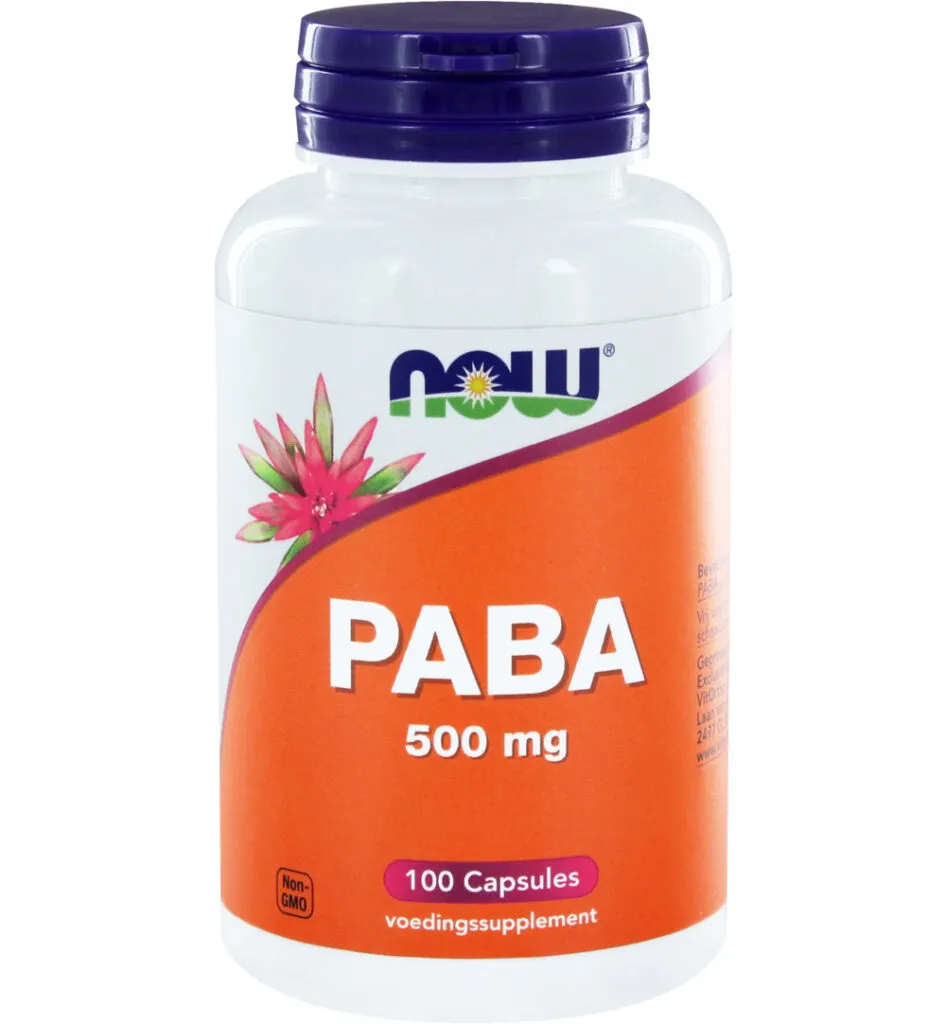 Now PABA 500 mg (100 capsules)