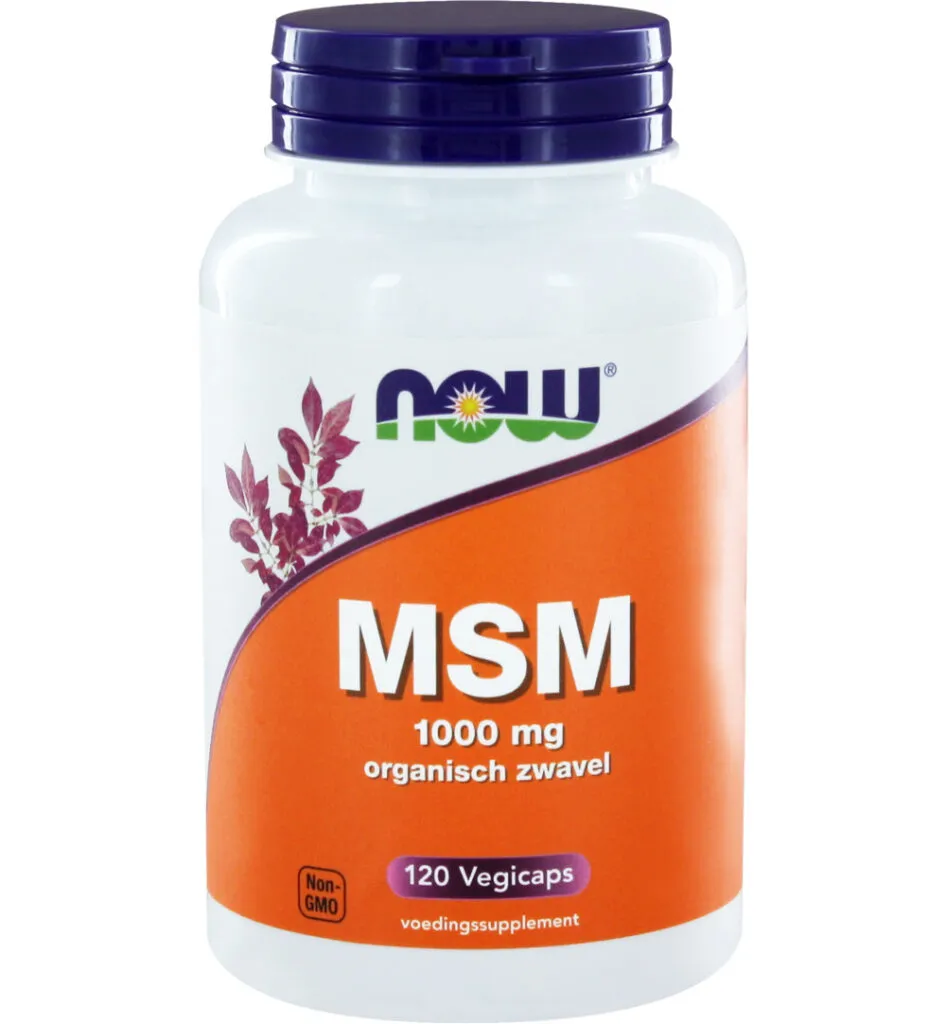 Now MSM 1000 mg (120 vega capsules)