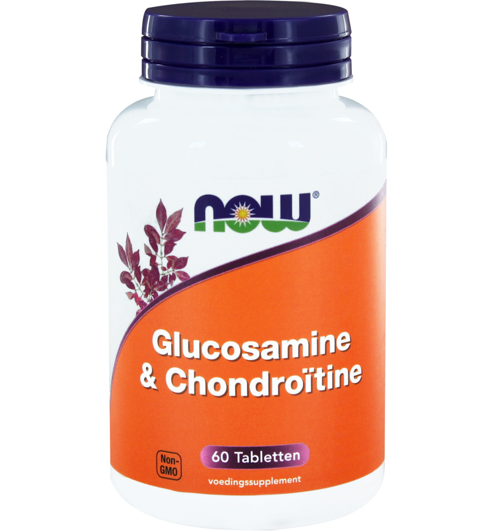 Now Glucosamine & chondroitine (60 tabletten)