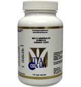 Vital Cell Life Multi mineralen complex zonder ijzer (100 capsules)
