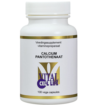Vital Cell Life Vitamine B5 calciumpantothenaat 200 mg (100 vega capsules)