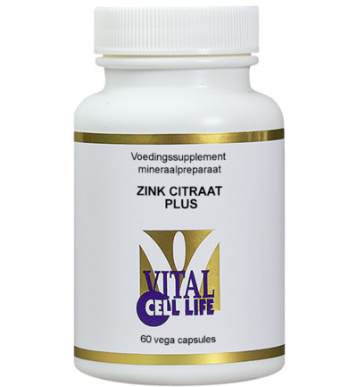 Vital Cell Life Zink citraat plus (60 capsules)