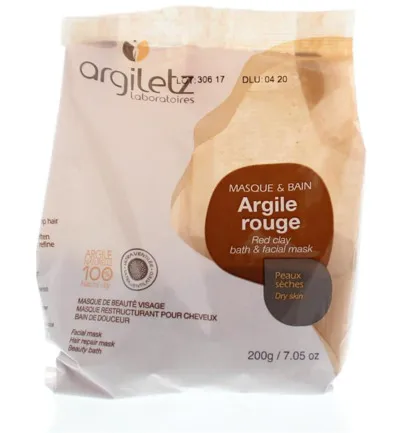 Argiletz Klei superfijn rood (200 gr)