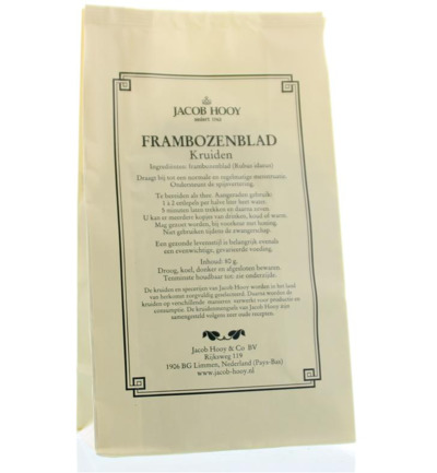 Jacob Hooy Frambozenblad (80 gr)