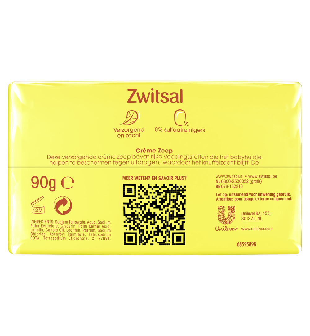 Zwitsal Zeep 4-pak (360 gr) - image 2