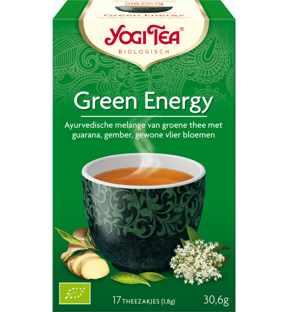 Yogi Tea green energy bio (17 stuks)