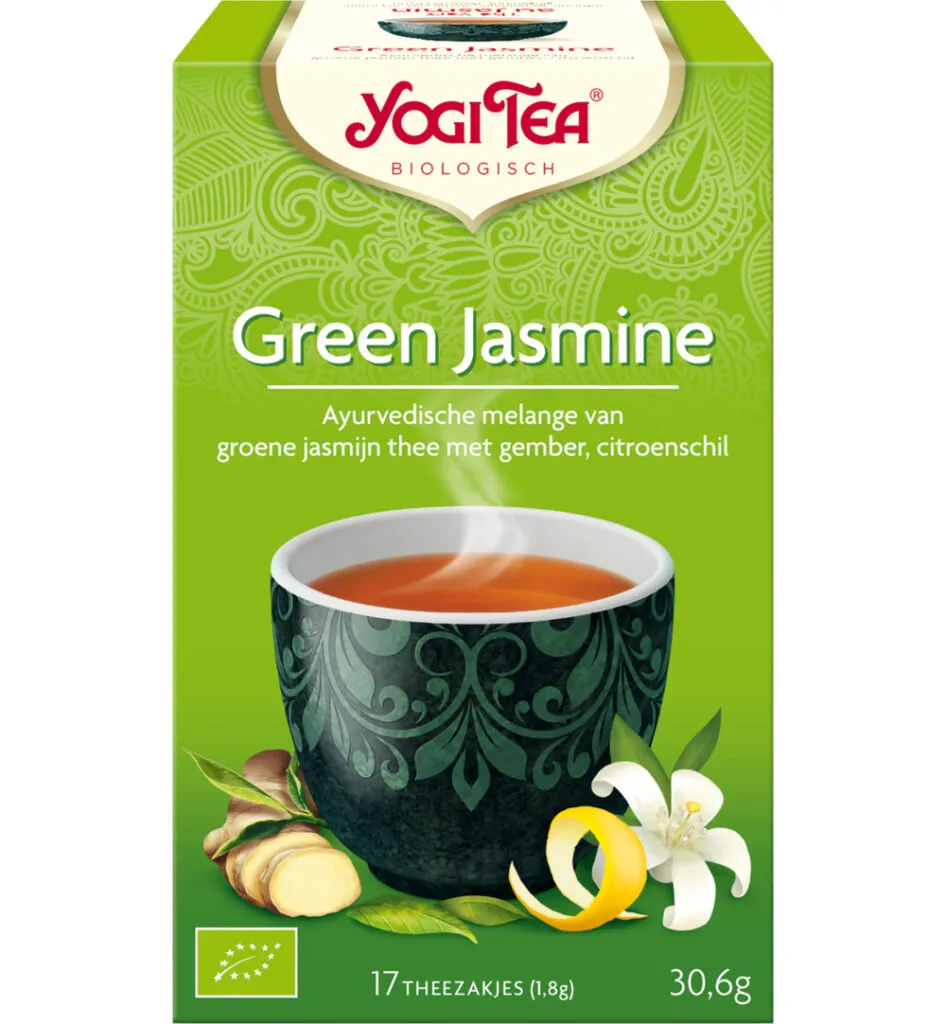 Yogi Tea green jasmine bio (17 stuks)