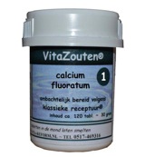 VitaZouten Calcium fluoratum Vitazout Nr. 01 (120 tabletten)