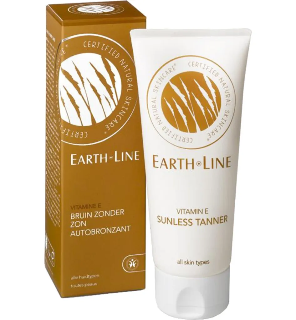 Earth-Line Vitamine E bruin zonder zon (100 ml)