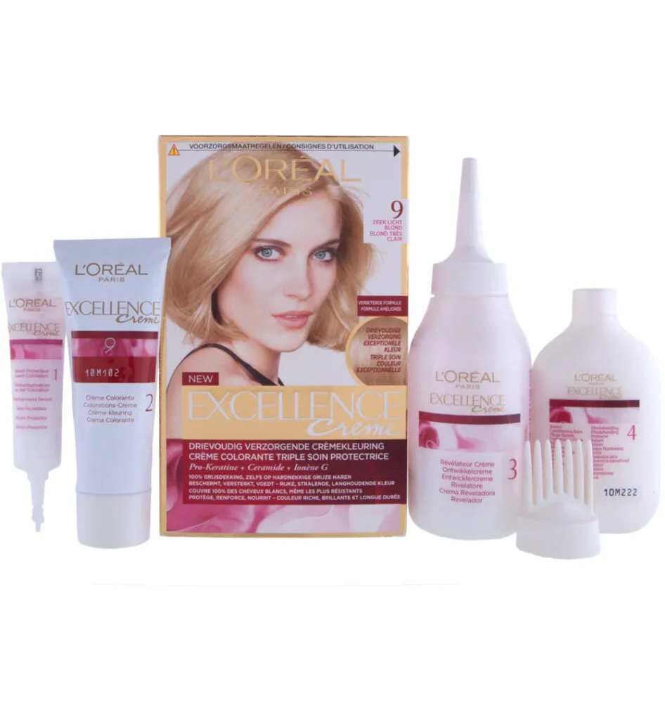 L'Oréal Excellence 9 Zeer Lichtblond (1 set)