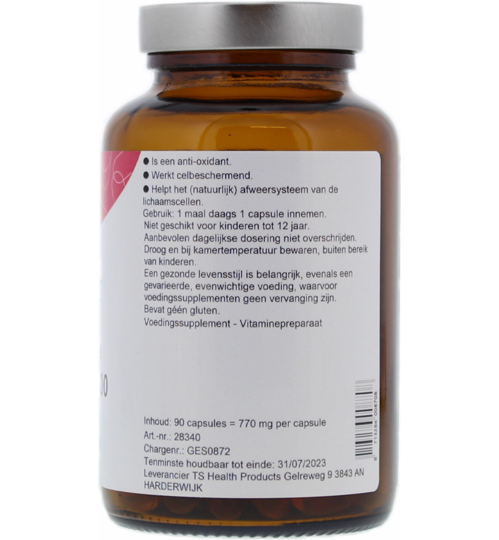 TS Choice Natuurlijke Vitamine E (90 capsules) - image 2