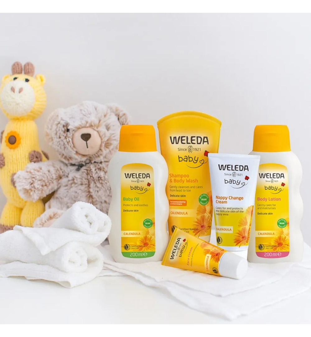 WELEDA Calendula baby cremebad (200 ml) - image 3