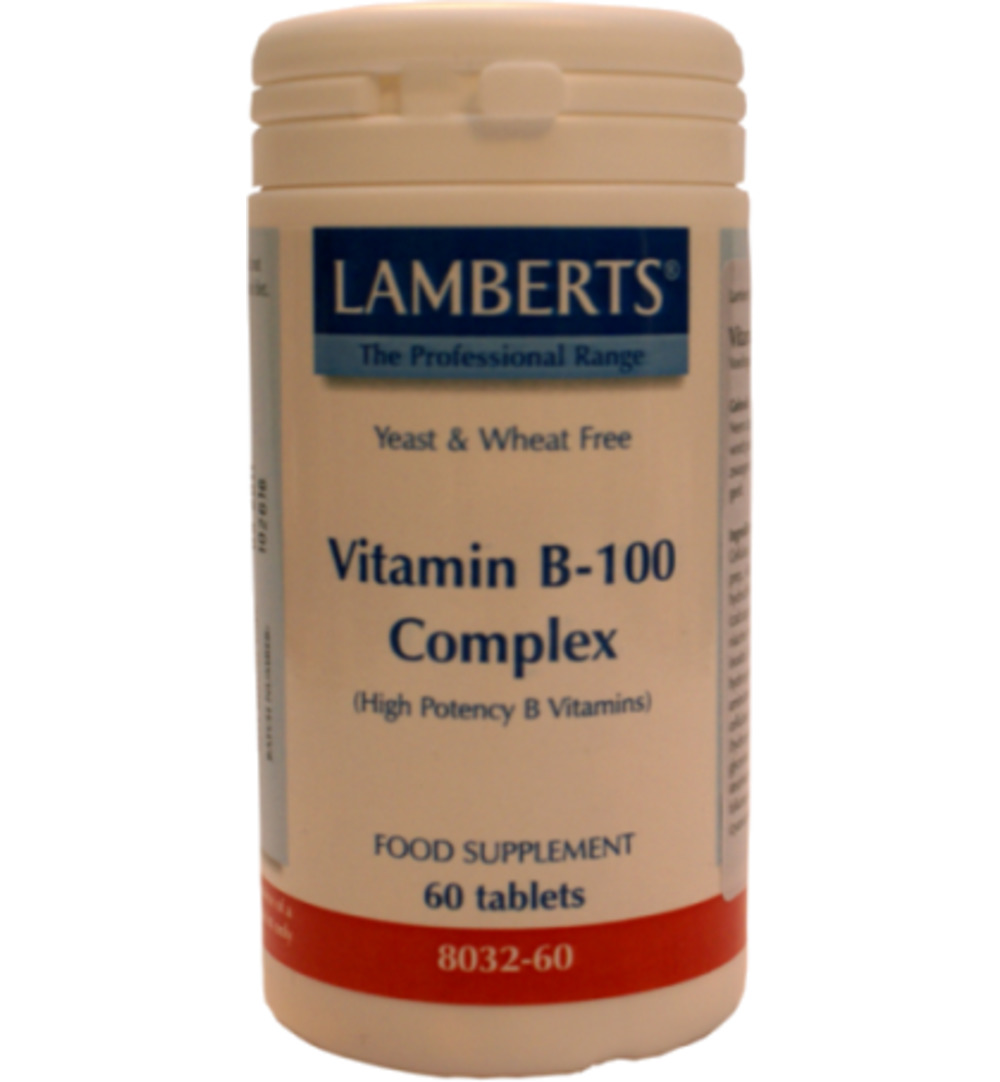 Lamberts Vitamine B100 complex (60 tabletten)