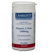 Lamberts Vitamine C 1000 Time release & bioflavonoiden (60 tabletten)