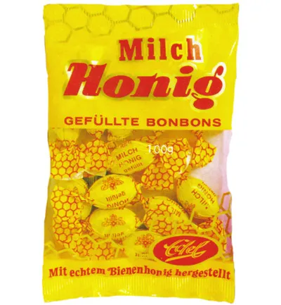 Van Vliet Melk honingbonbons zakje (100 gr)
