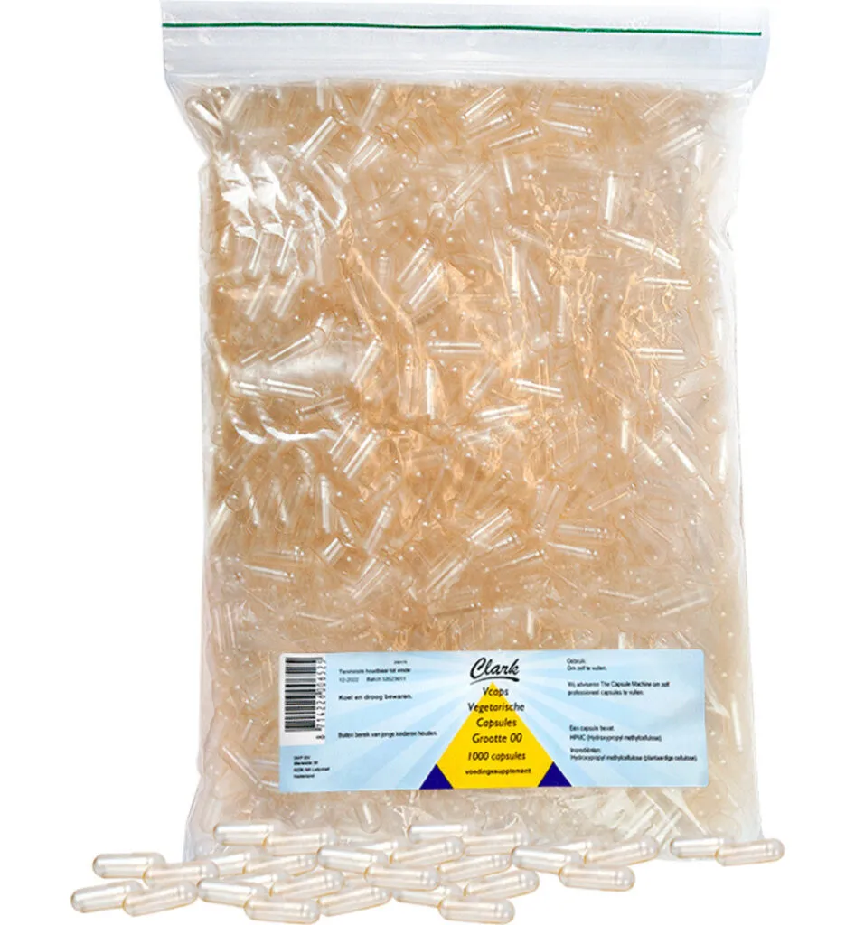 Holisan leeg vegetarisch maat 00 (1000 stuks)