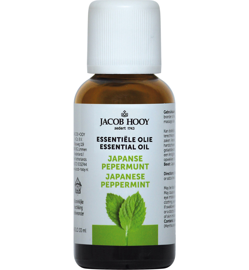 Jacob Hooy Japanse pepermunt olie (30 ml)