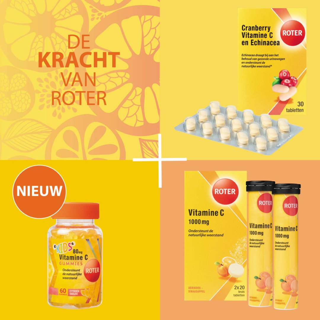 Roter Cranberry Vitamine C & Echinacea (30 Tabletten) - image 5