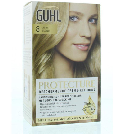Guhl Beschermende Cremekleur 8 Lichtblond (1 set)
