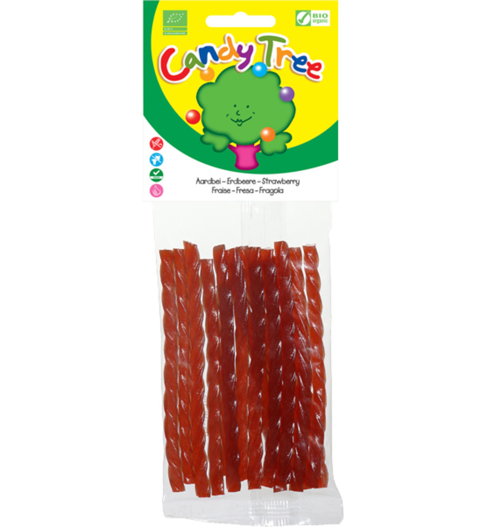 Candy Tree Aardbeikabels bio (75 gr)