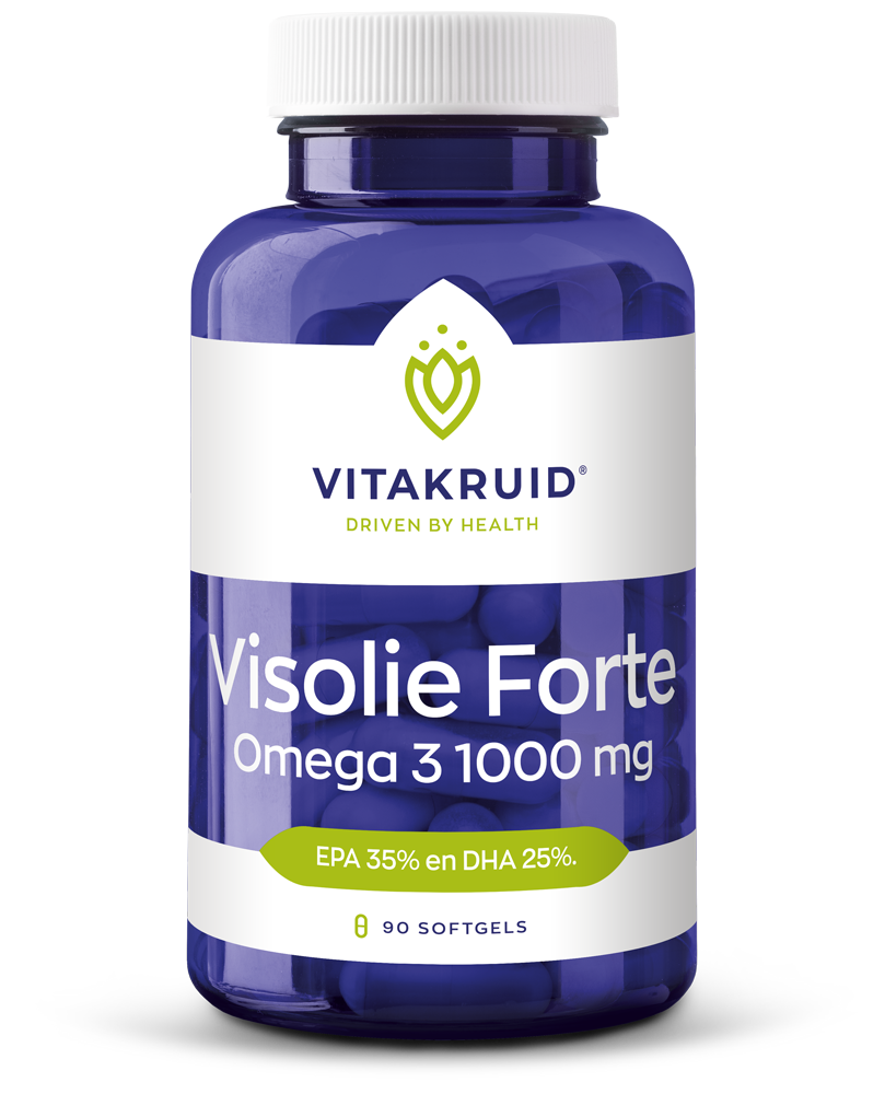 Vitakruid Visolie Forte 1000 Mg Epa 35% Dha 25% (90 Softgels)
