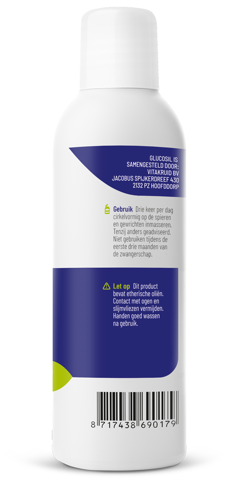 Vitakruid Glucosil Glucosamine Chondroitine Msm Silicium Gel (150 ml)