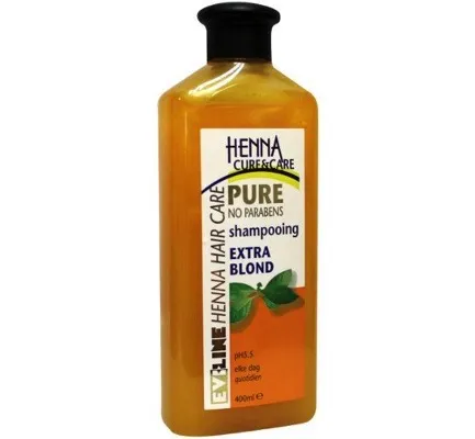 Evi-Line Henna Cure & Care Shampoo pure extra blond (400 ml)