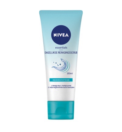 Nivea Essentials dagelijkse reinigingsscrub (150 ml)