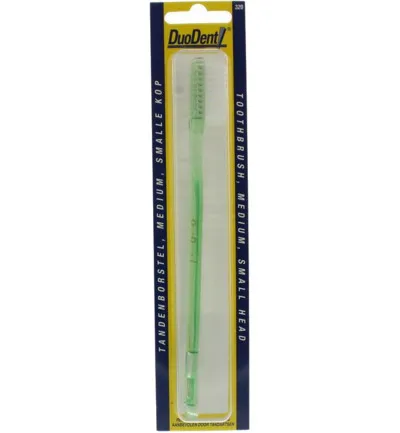 Duodent Tandenborstel medium - smalle kop (1 stuk)